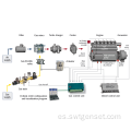 Planta de energía de combustible dual 1MW-100MW